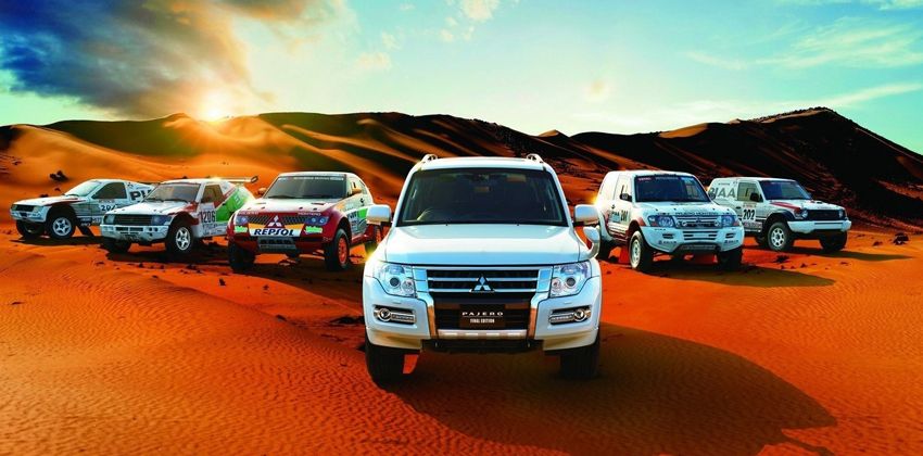 Pajero Final Edition LINEUP