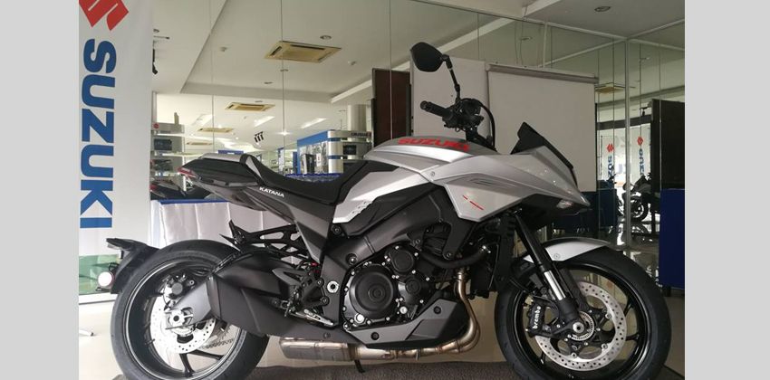 Suzuki Katana 2019 side profile