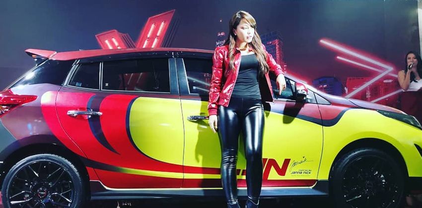 Yaris Janna Nick custom edition SIDE