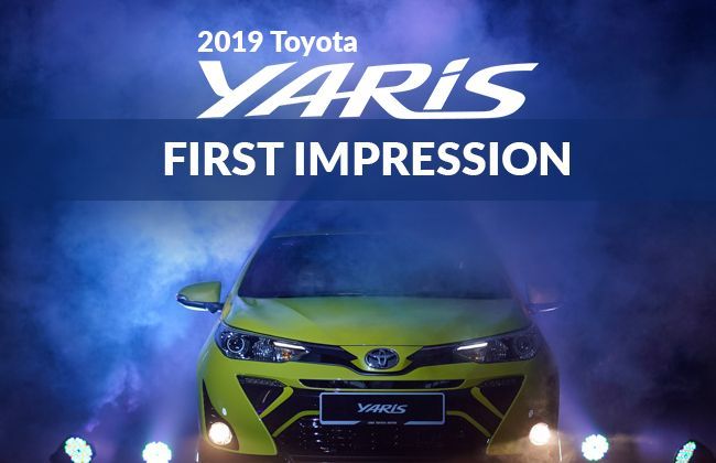2019 Toyota Yaris: First impression