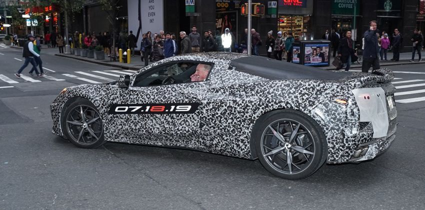 C8 Chevrolet Corvette Side Angular