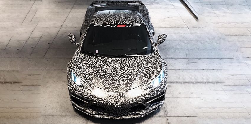 C8 Chevrolet Corvette Front Top