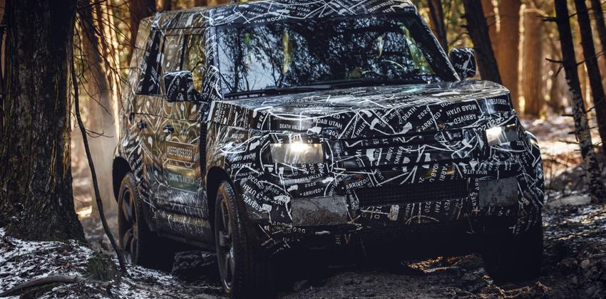 2020 Land Rover Defender front