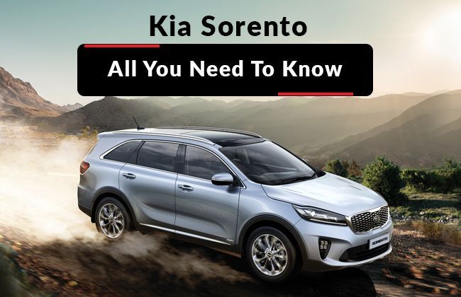 2019 Kia Sorento - All you need to know 