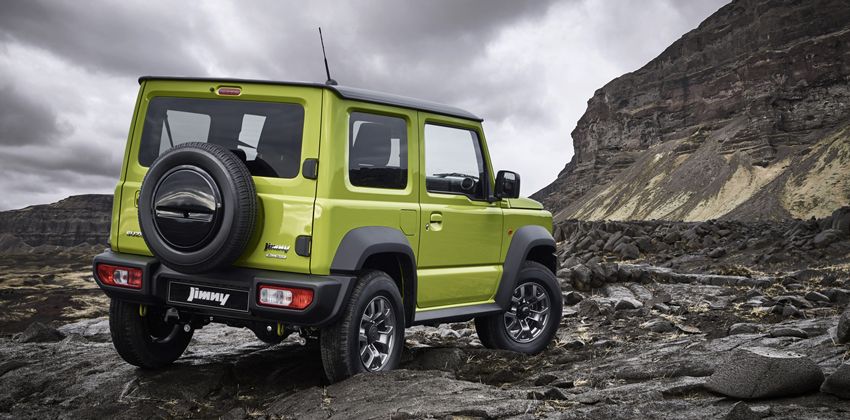 2019 Suzuki Jimny Rear Angular