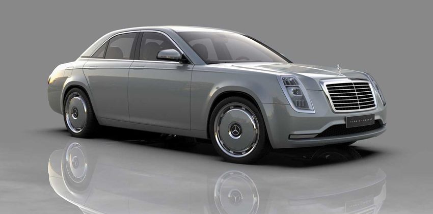 Mercedes-Benz Icon E Concept Front Angular