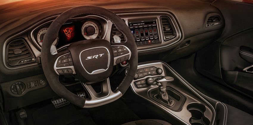 Dodge Challenger Dashboard