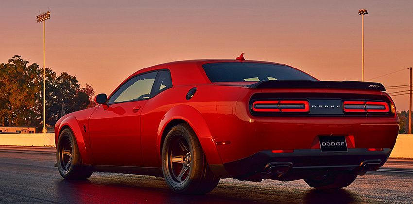 Dodge Challenger Rear Angular
