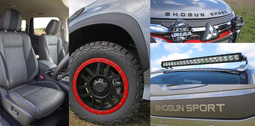 Mitsubishi Shogun Sport SVP Features