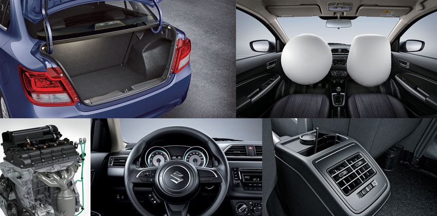 Suzuki Dzire Features