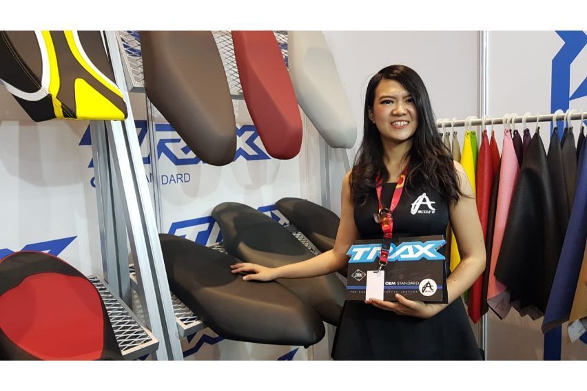IIMS 2019: Bikin Jok Motor Lapis Kulit dengan Material Adem, Cuma Rp 125 Ribu
