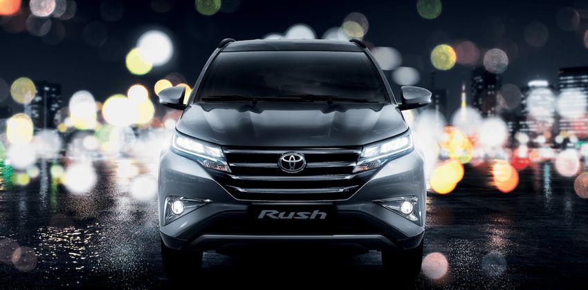 2019 Toyota Rush front fascia