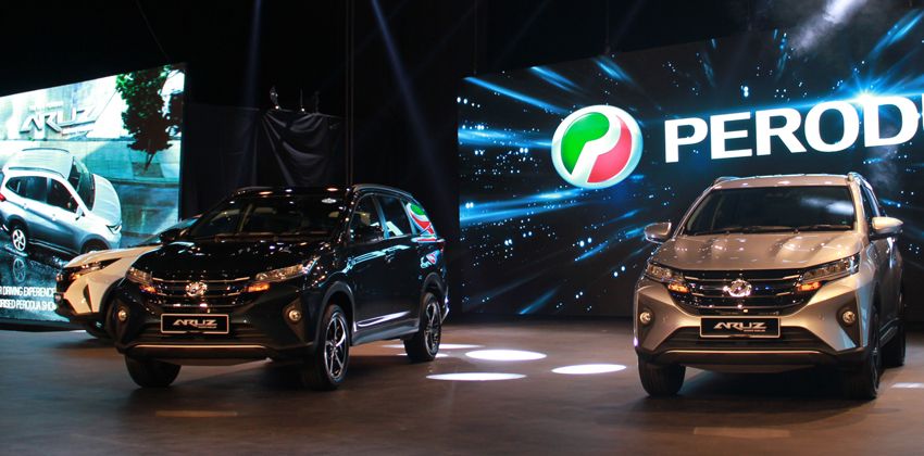 Perodua Aruz - Variants explained