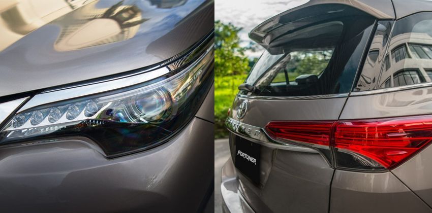 Toyota Fortuner Exterior Features