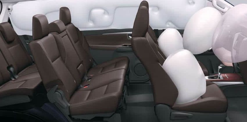 Toyota Fortuner Airbags