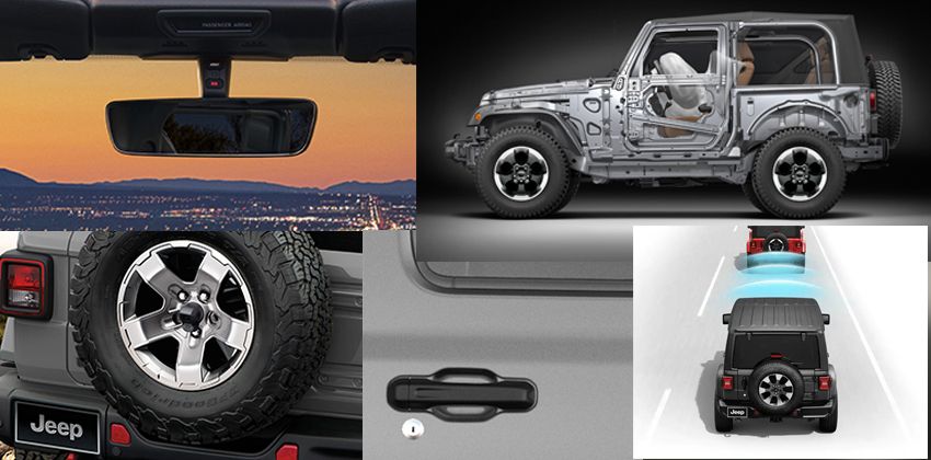 Jeep Wrangler Rubicon Safety Features