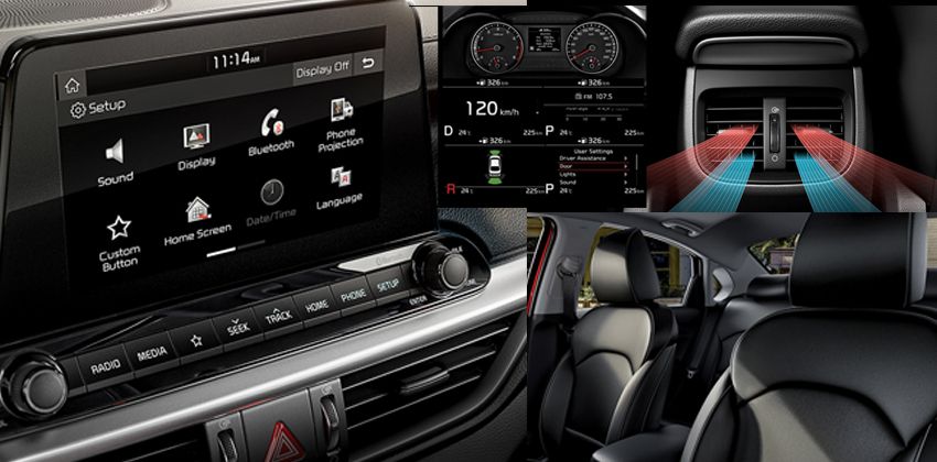 Kia Forte Interior Features