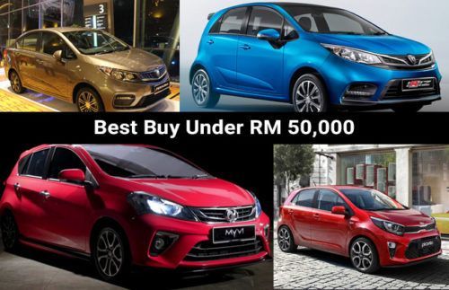 Top domestic cars to buy under RM 50,000