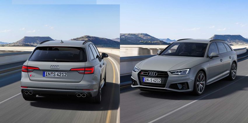 Audi S4 Avant TDI Front & Rear Angular