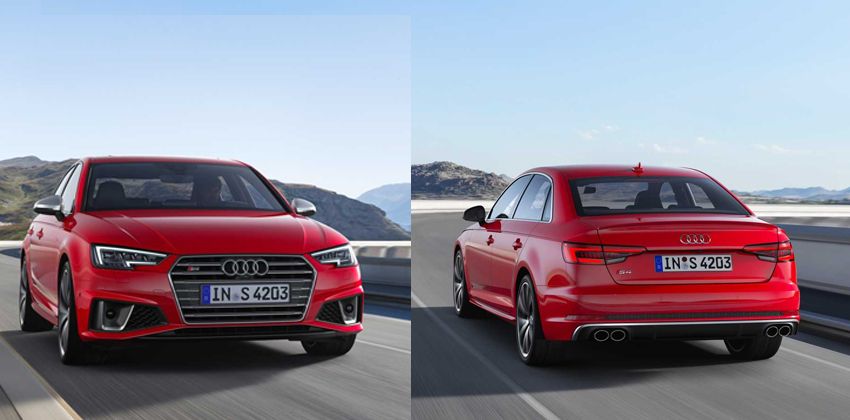 Audi S4 TDI Front & Rear Angular