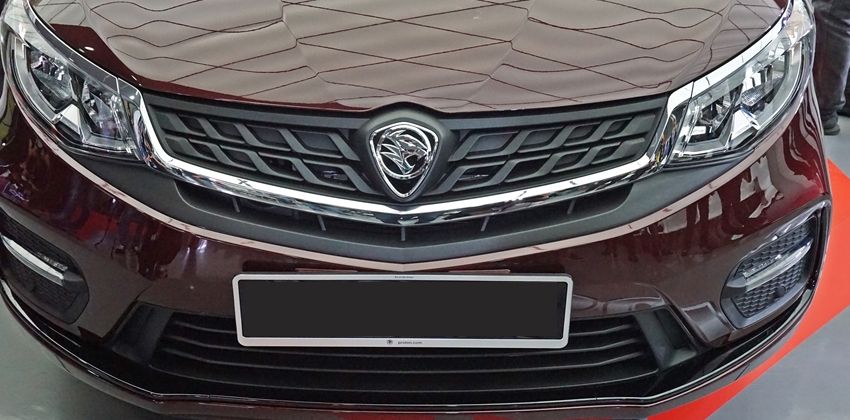 Proton Saga new grille design