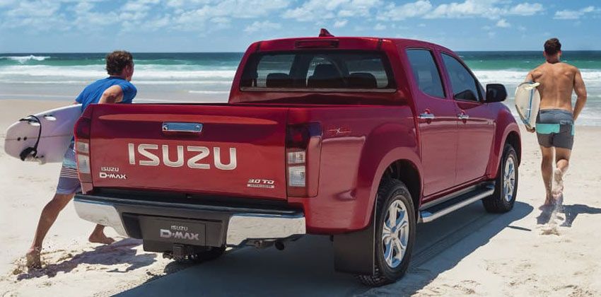 Isuzu D-Max Rear Angular