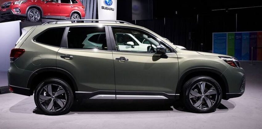 New Forester side profile