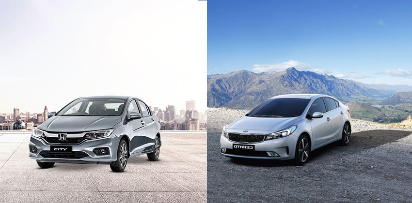 Honda City vs Kia Cerato