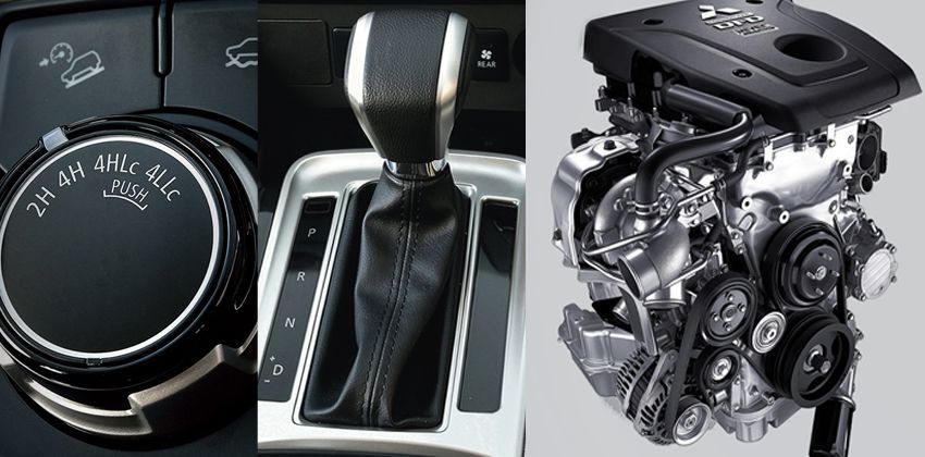 Montero Sport Engine