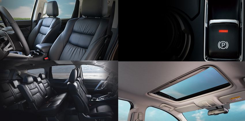 Montero Sport Interior Features