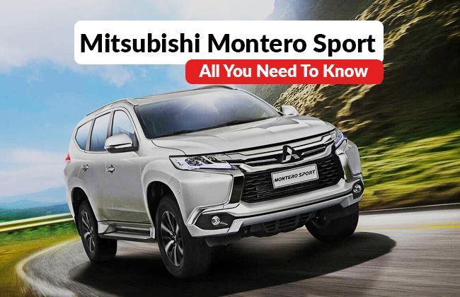 Mitsubishi Montero Sport: All you need to know