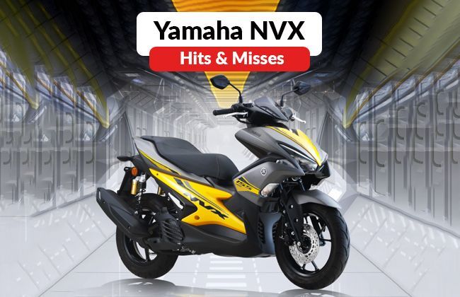 Yamaha NVX: Hits and misses