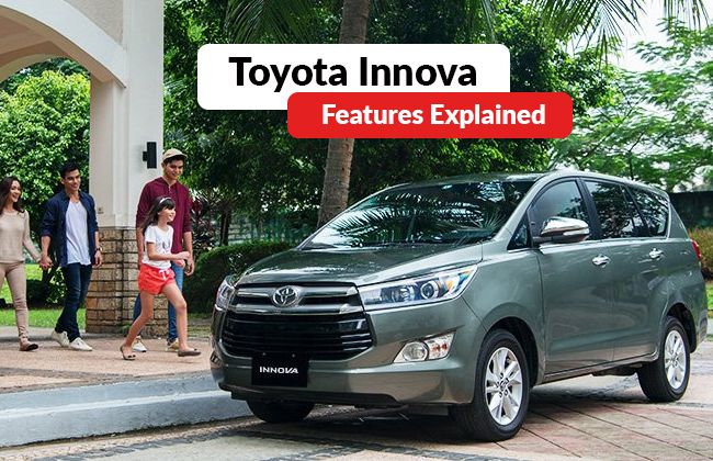 Toyota Innova: Features explained