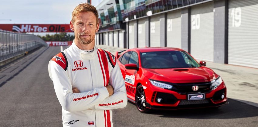 Honda Civic Type-R Mount Panorama Jenson Button