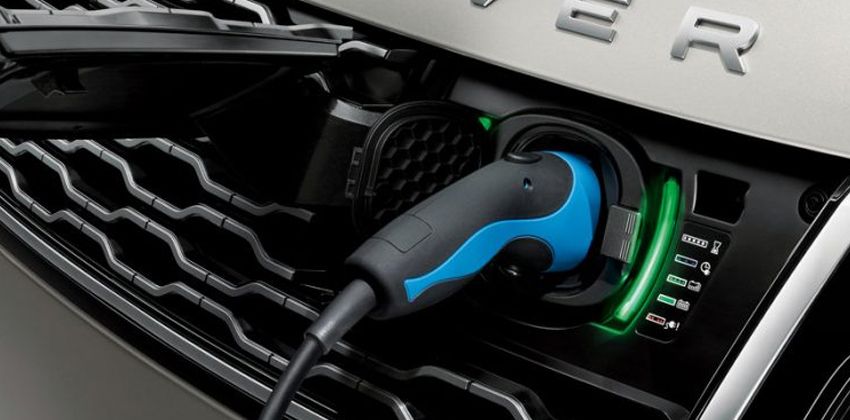 Range Rover all-electric car
