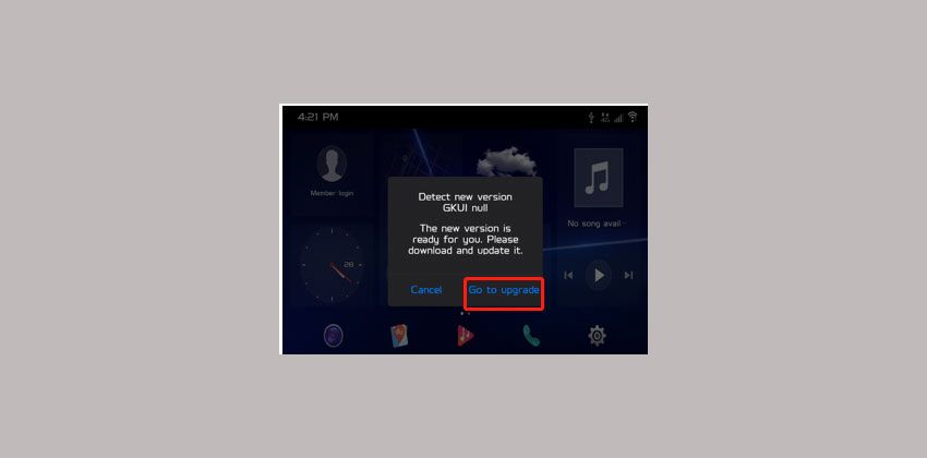 X70 Over-the-airupdate 