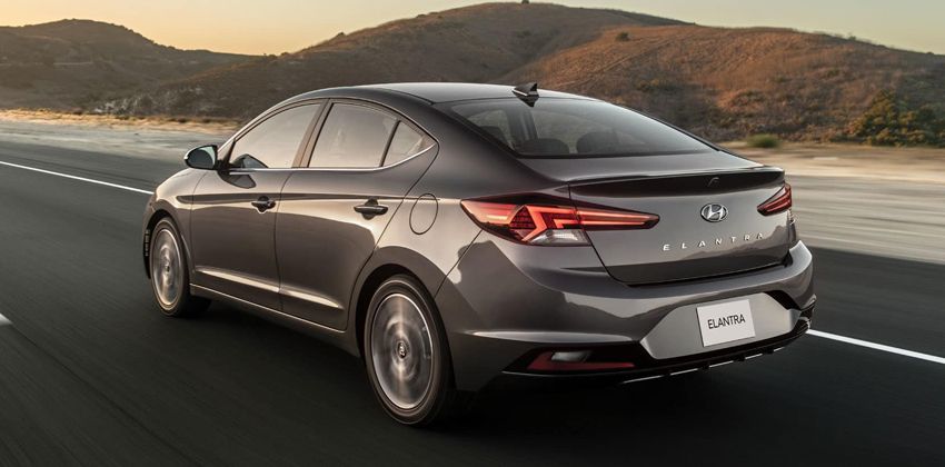 2019 Elantra rear