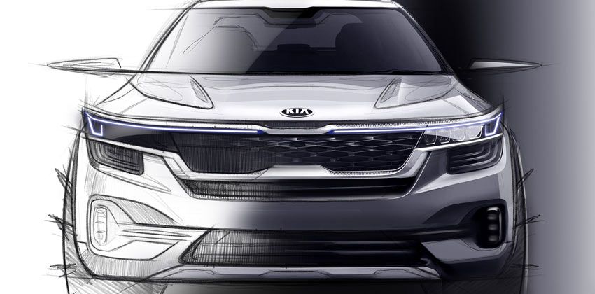 Kia New SUV Front