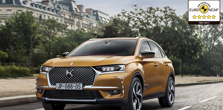 Official DS7 Crossback safety rating