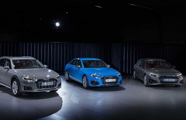 2020 Audi A4 lineup unveiled, gets three hybrid powertrains