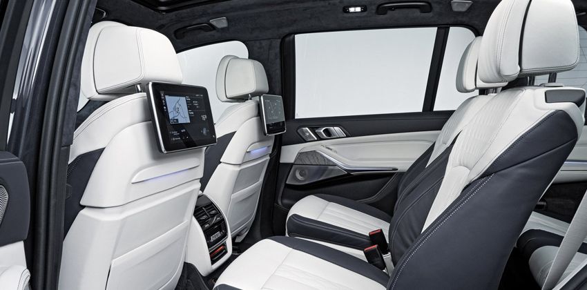 All-new BMW X7 cabin