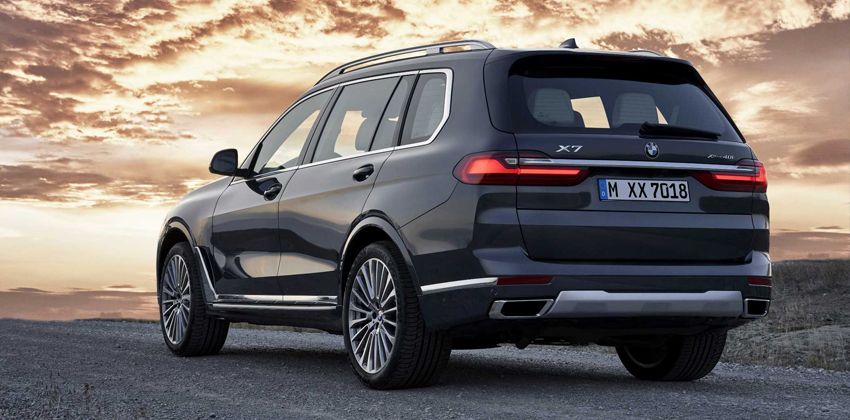 All-new BMW X7 rear