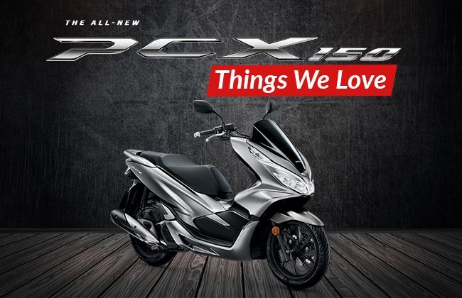 Honda PCX150: Things we love about it