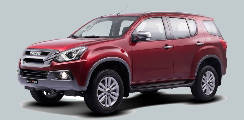 Isuzu mu-X Luxe Front Angular