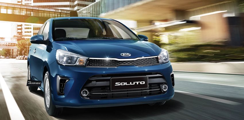 2019 Kia Soluto Front Angular