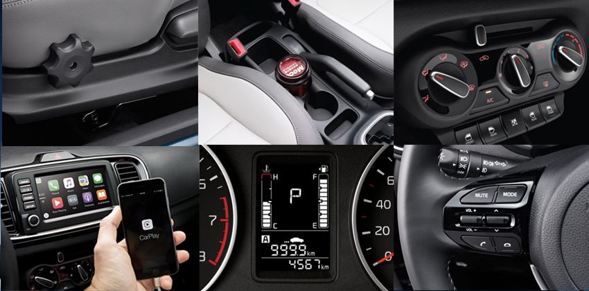 2019 Kia Soluto Interior Features