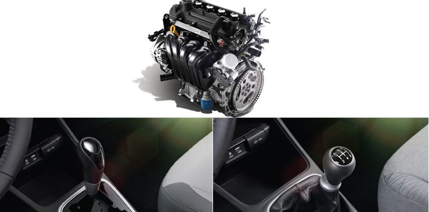 2019 Kia Soluto Engine & Transmission