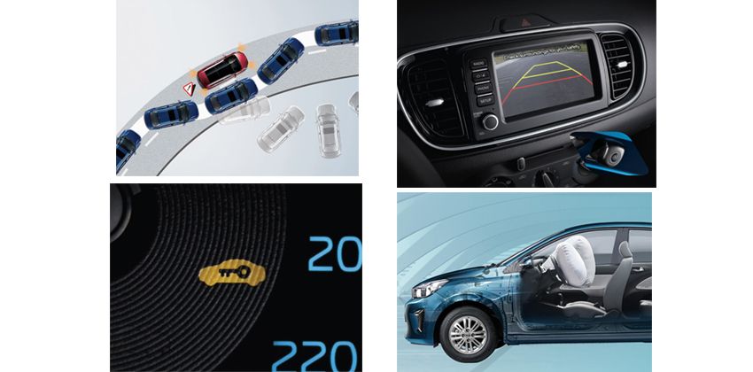 2019 Kia Soluto Safety Features