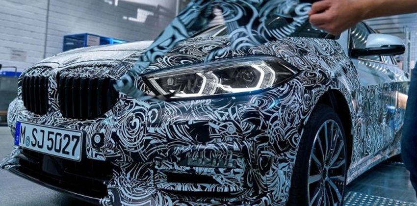 2020 BMW 1-Series headlight