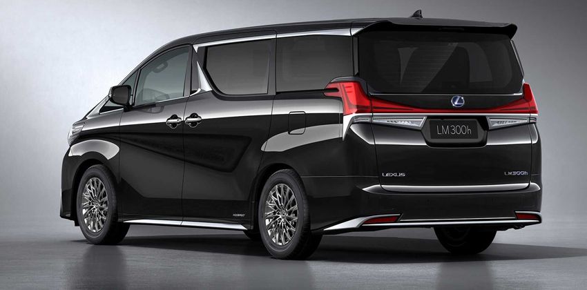 Lexus LM Rear Angular